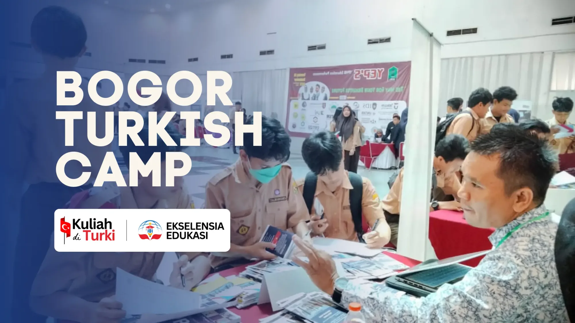 Suasana kelas Bogor Turkish Camp