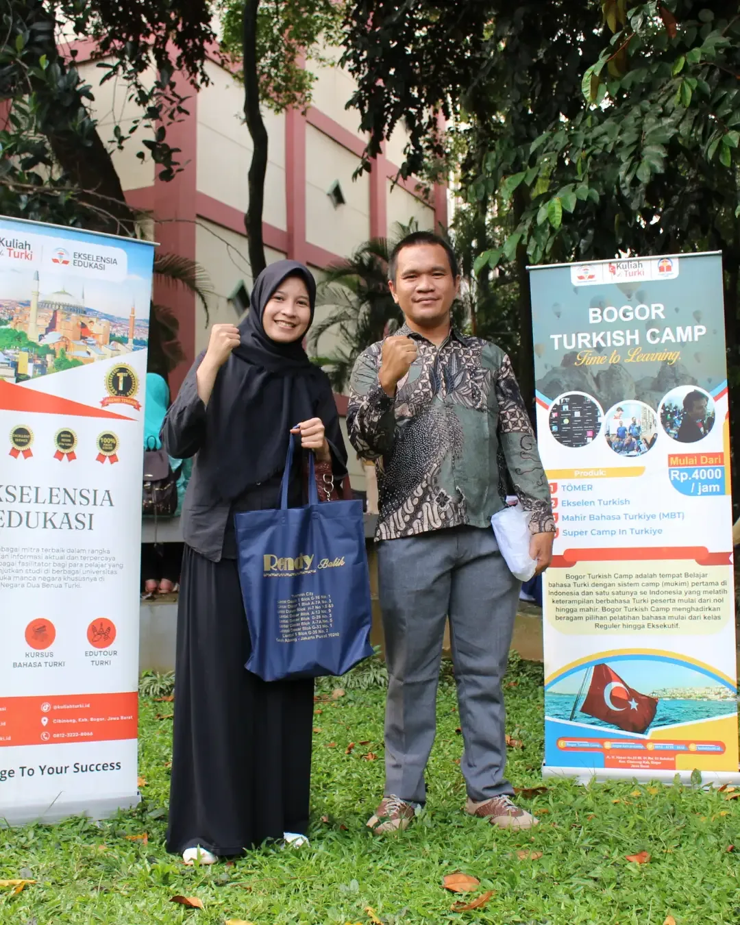 Peserta ujian YÖS di Indonesia bersama Ekselensia Edukasi